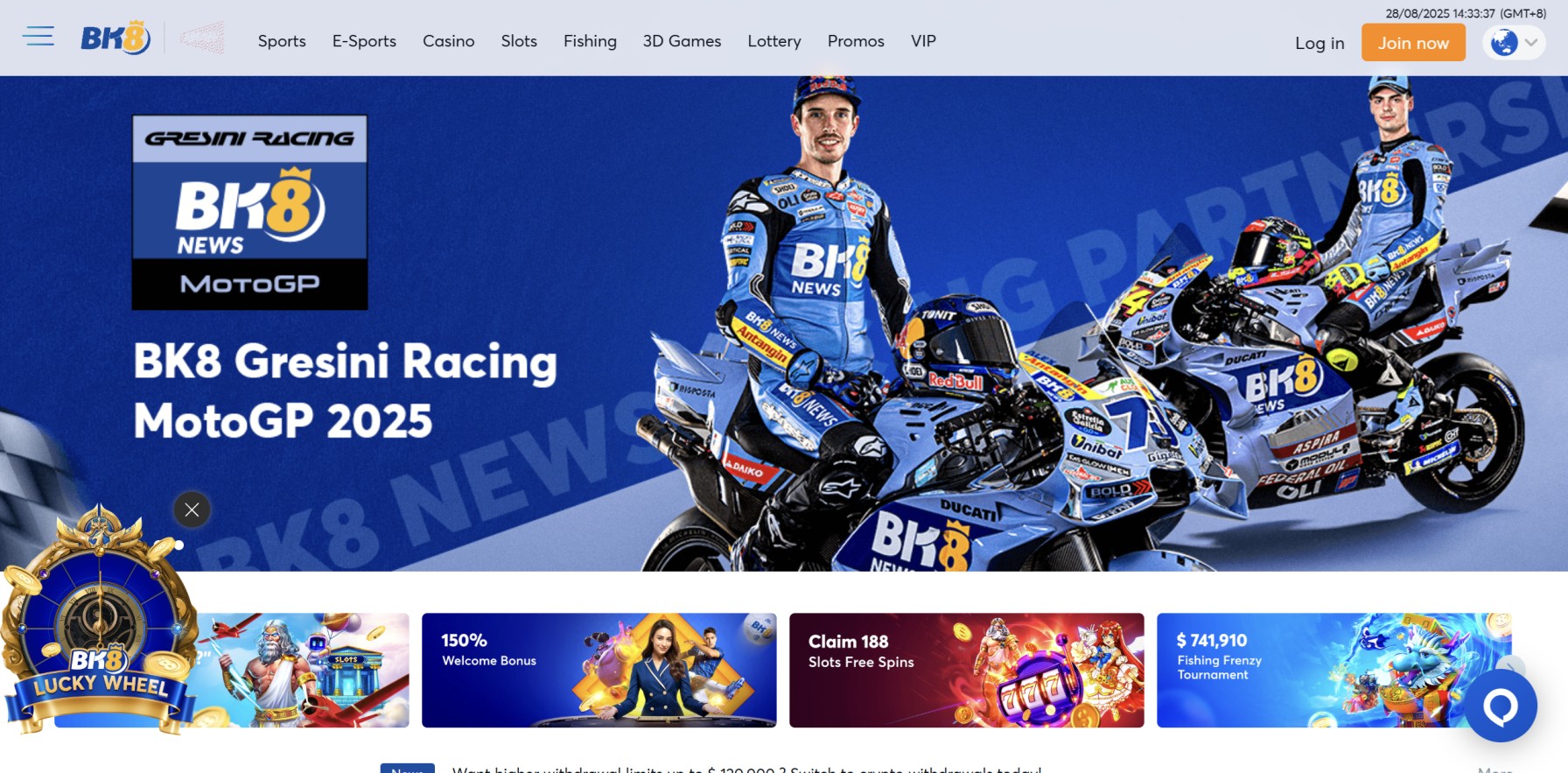BK8 Online Casino Official Website 2025