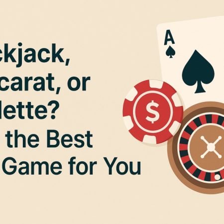 Blackjack, Baccarat, or Roulette? Find the Best Live Game for You