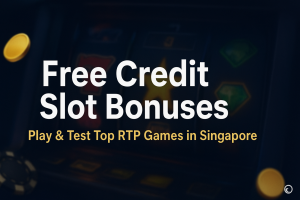 How Free Credit Slot Bonuses Help You Test Top RTP Games in Singapore