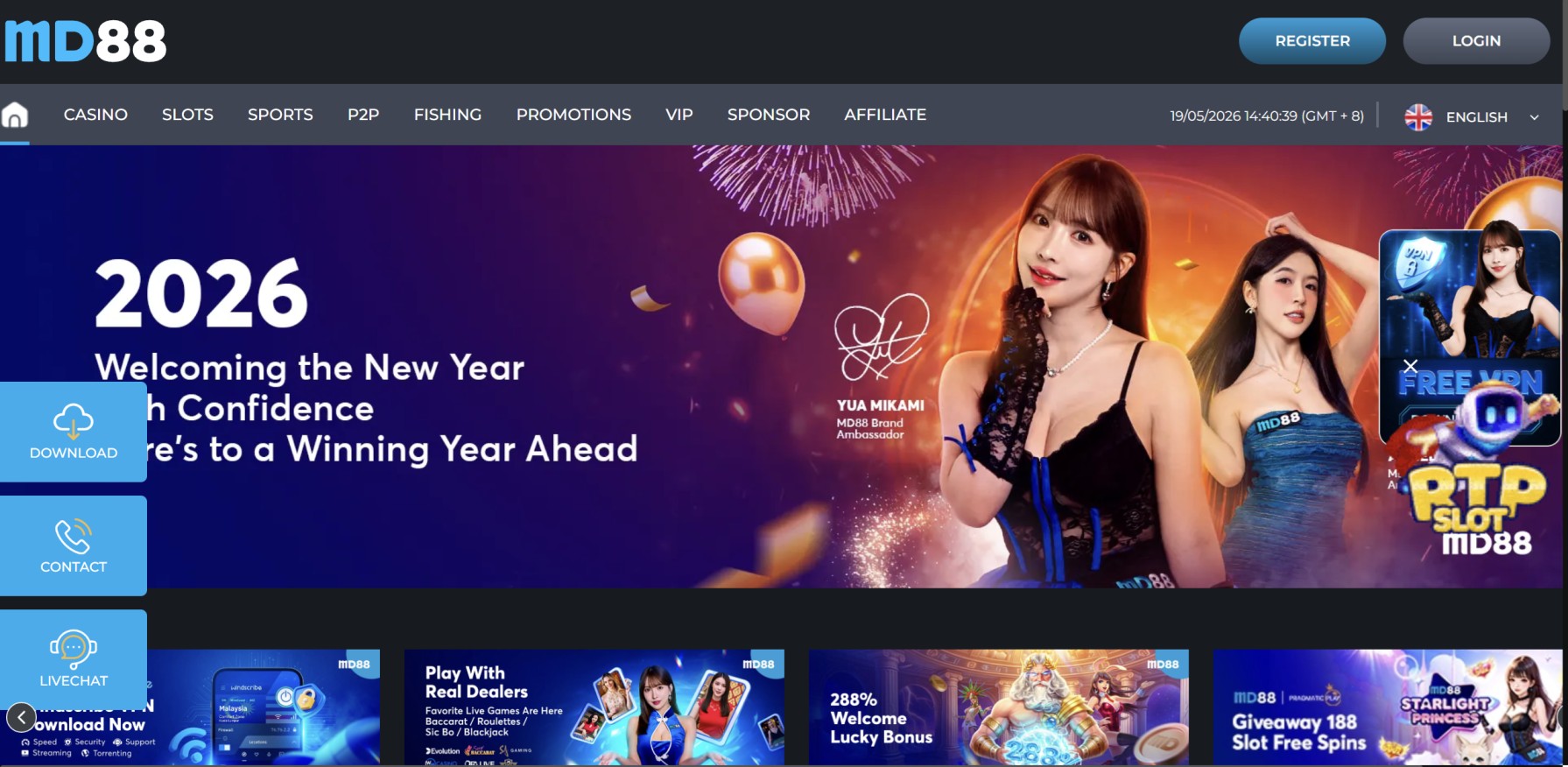 MD88 Online Casino Singapore Official Website