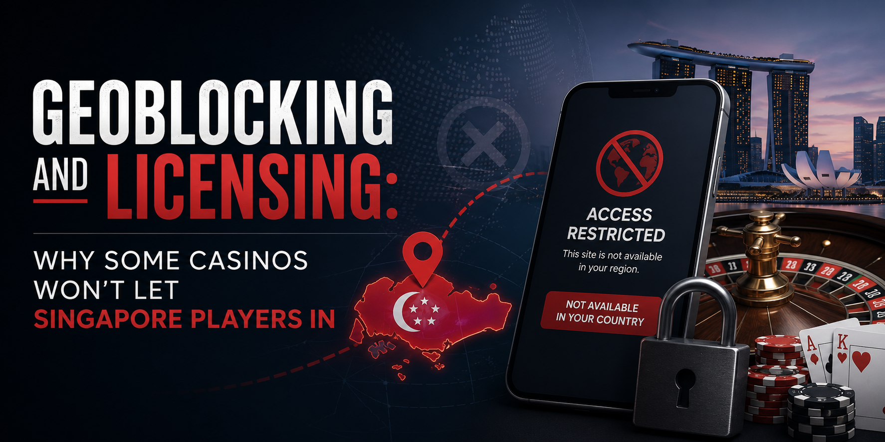 Geoblocking & Licensing: Why Some Casinos Block Singapore